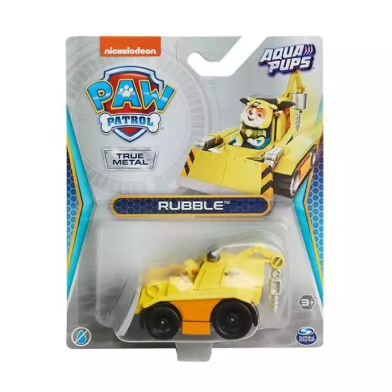 Patrulla canina vehículo diecast Rubble Aqua