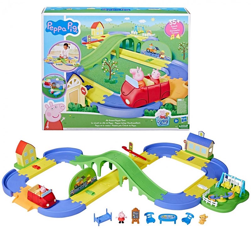 Peppa Pig set de ciudad de Peppa