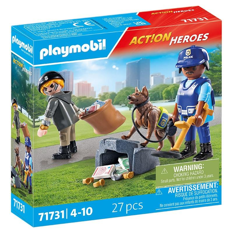 Playmobil Action heroes búsqueda policial