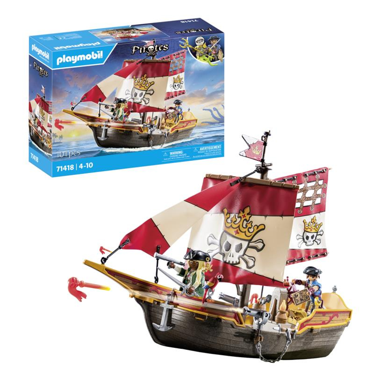 Playmobil Pirates barco pirata
