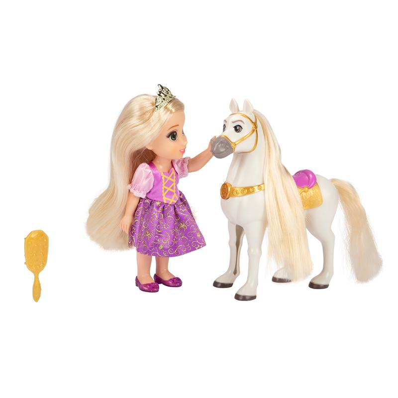Princesas Disney Rapunzel 15 cm y Maximus