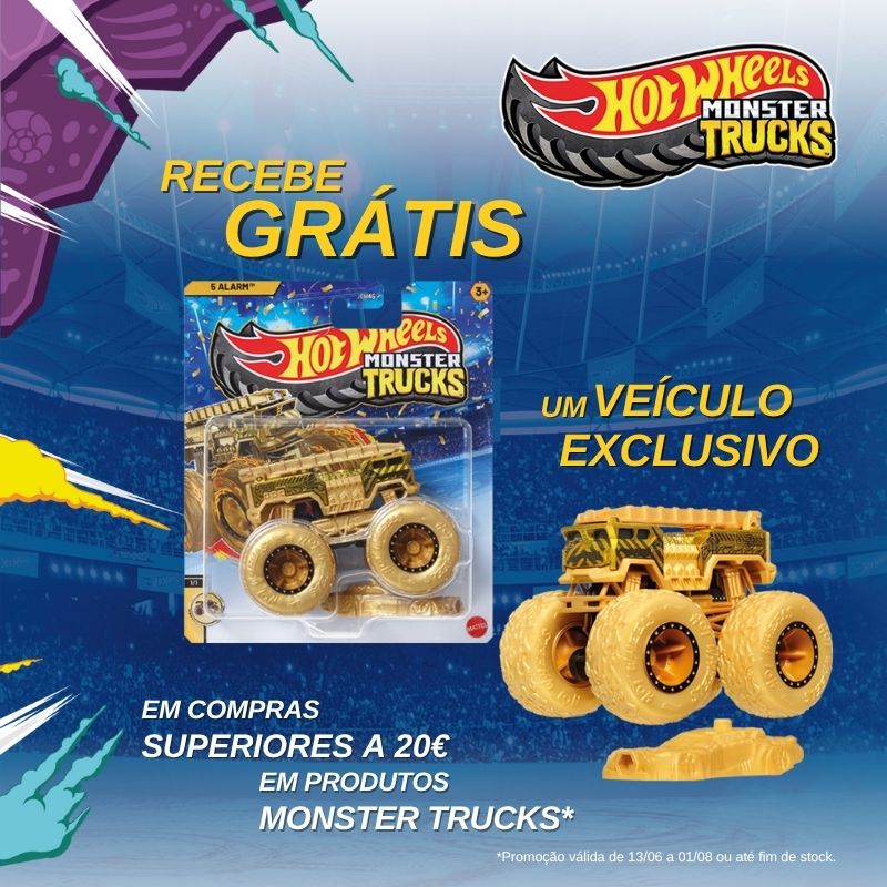 Hot Wheels Monster Trucks Gold