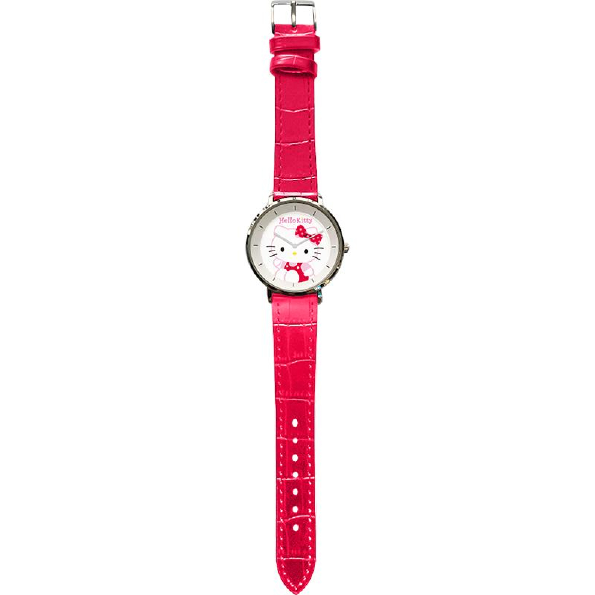 Reloj Hello Kitty en caja de metal