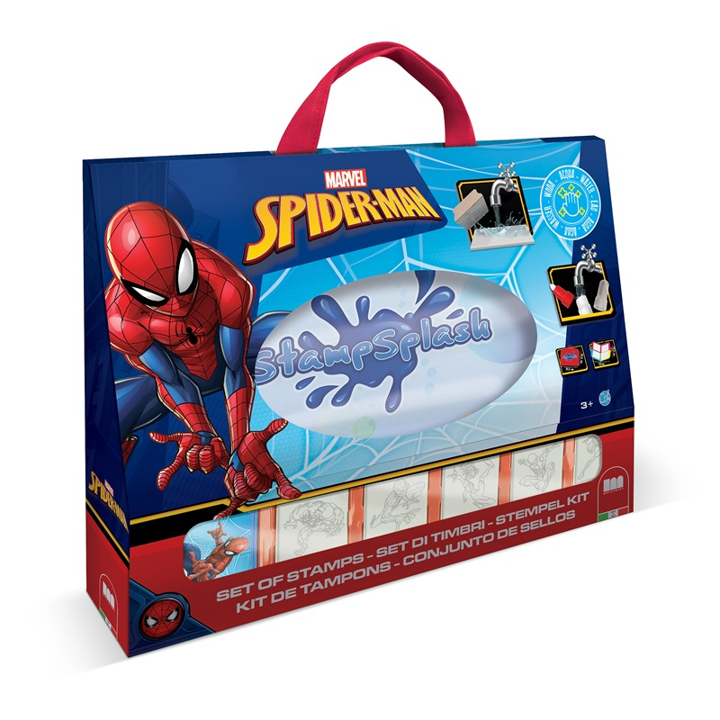 Spiderman Estuche de pintura Stamp&Splash