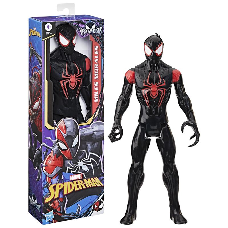 Spiderman Venomversus figuras titán Miles Morales