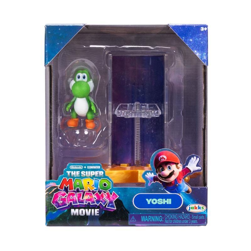 Super Mario Galaxy fig 4 cm articuladas Yoshi