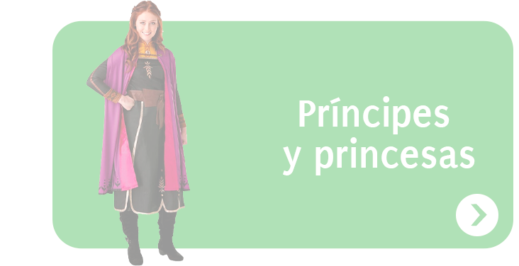 disfraces princesas para adulto