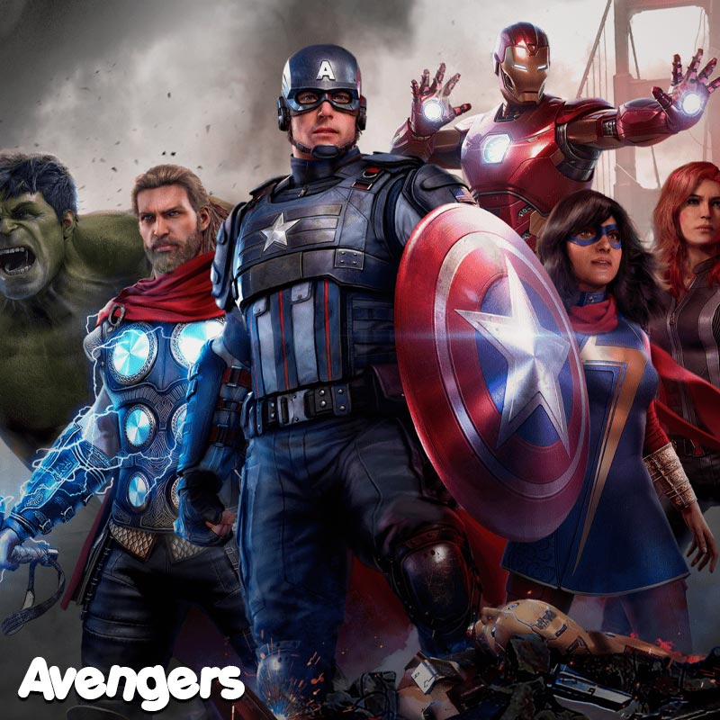 Comprar disfraces para grupos Avengers