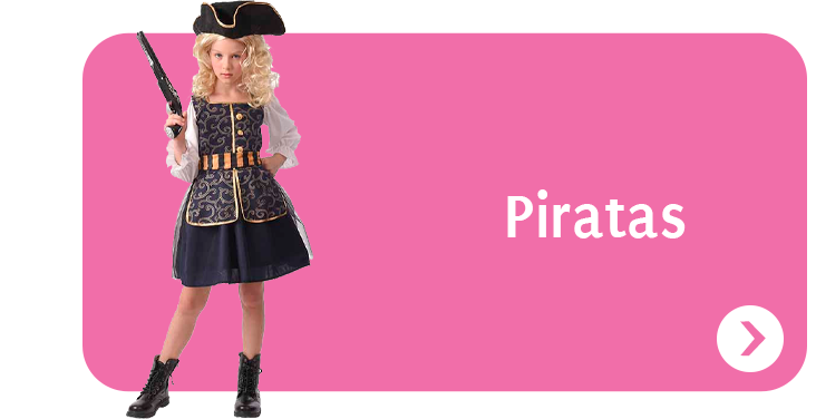 disfarces pirata menina