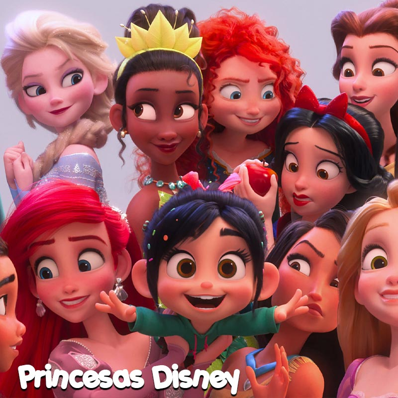 Comprar disfraces para grupos Princesas Disney