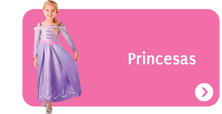 Disfraces princesas para niñas