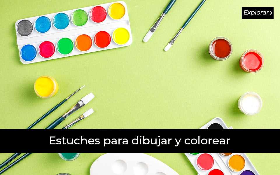 comprar estuches para debujar y pintar