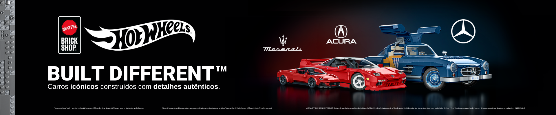 carros brick shop hot wheels