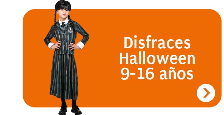 Disfraces halloween 9-16 años