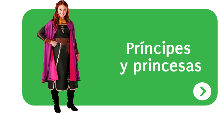 disfraces princesas para adulto