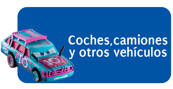 coches, camiones y otros vehículos infantiles