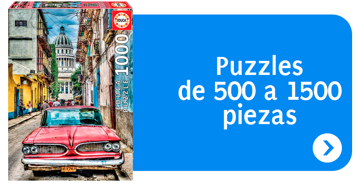 Puzzles de 500 a 1500 piezas