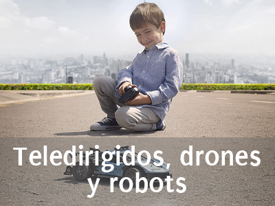 Comprar teledirigidos, drones y robots