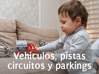 Vehiculos, pistas y circuitos