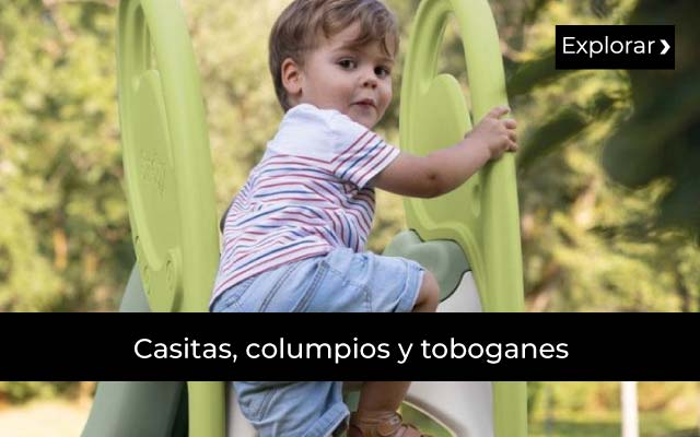 Comprar Casitas, columpios y toboganes