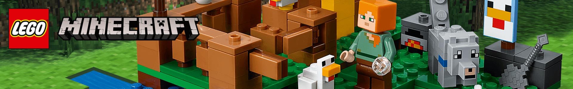comprar brinquedos Lego Minecraft online