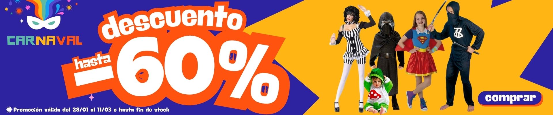 comprar disfraces con descuento