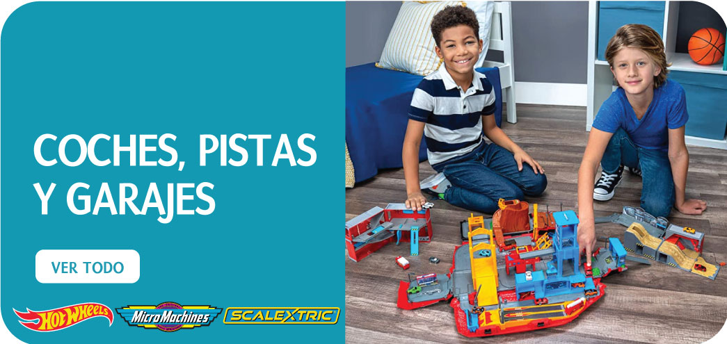 comprar coches, pistas y garajes online
