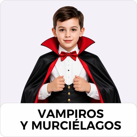 Disfraces de vampiro para Halloween infantil