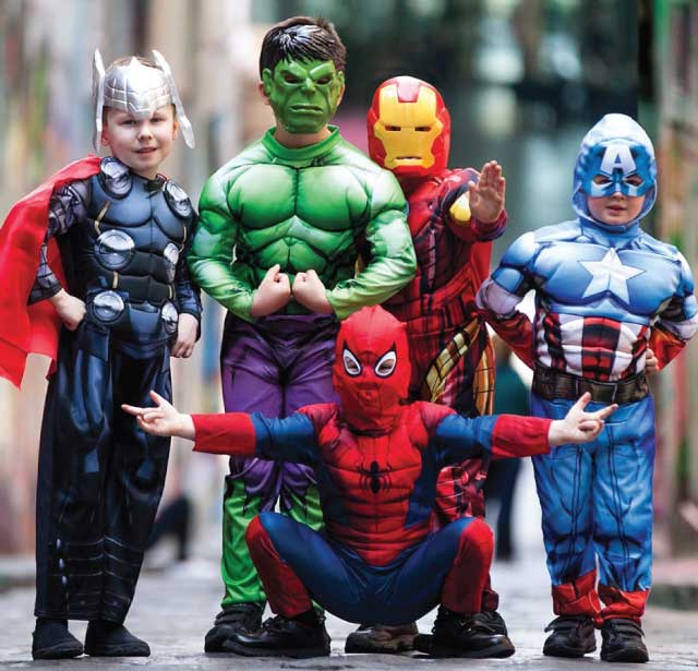 disfraces superhéroes infantiles
