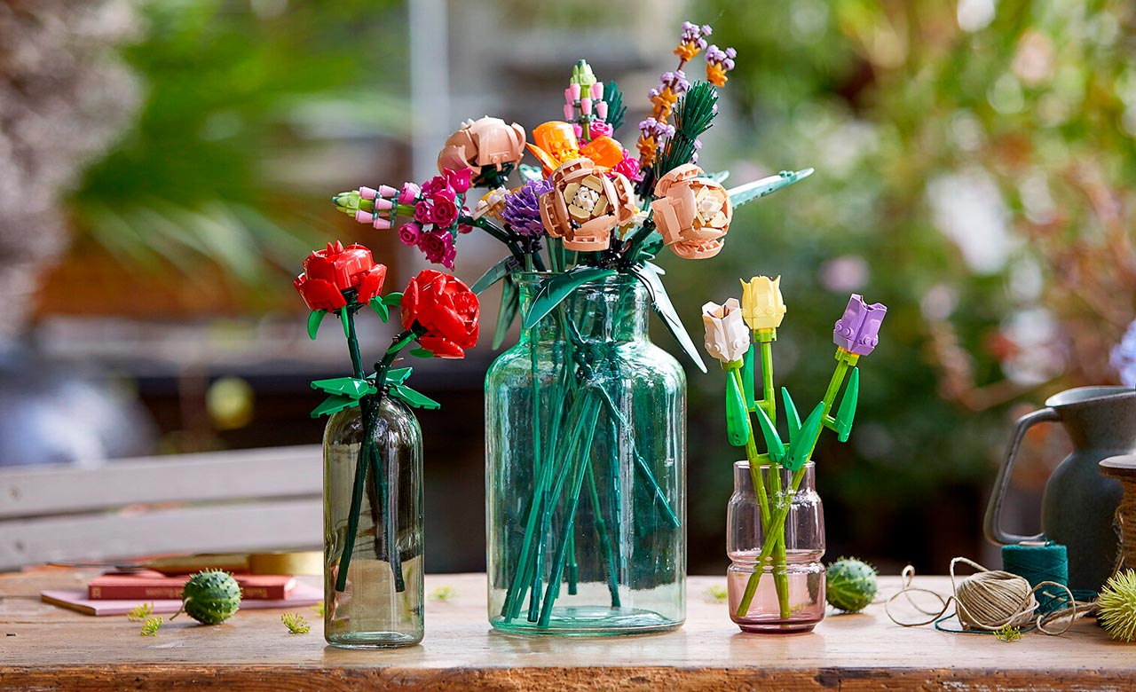 comprar flores en bloques
