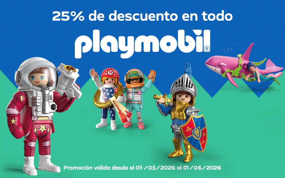 promoci&oacute;n juguetes da marca playmobil con descuento