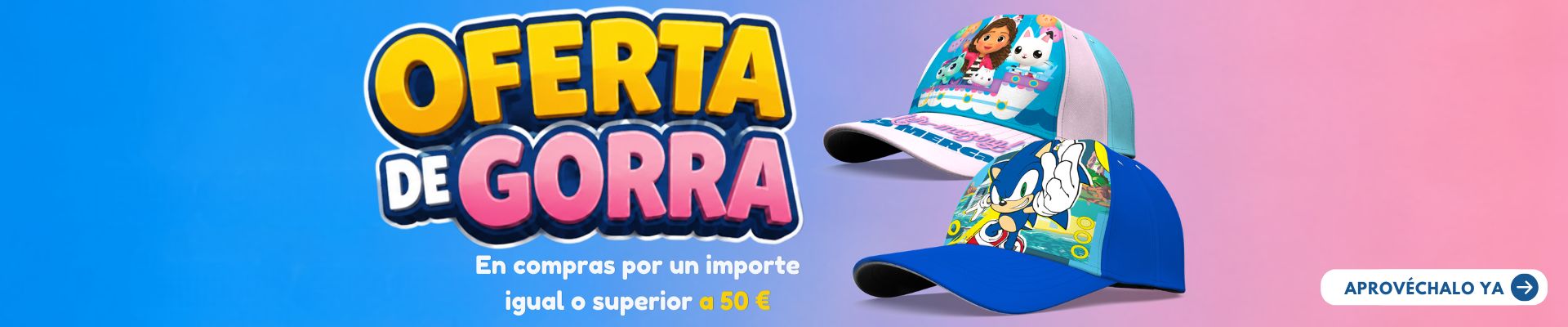 oferta de gorra en compras de juguetes comprar juguetes con oferta