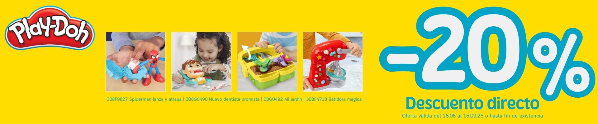 promoción juguetes playdoh