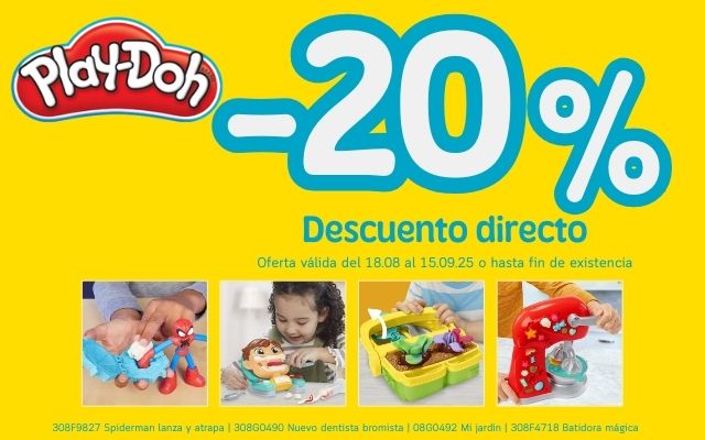 comprar juguetes en promoción Playdoh