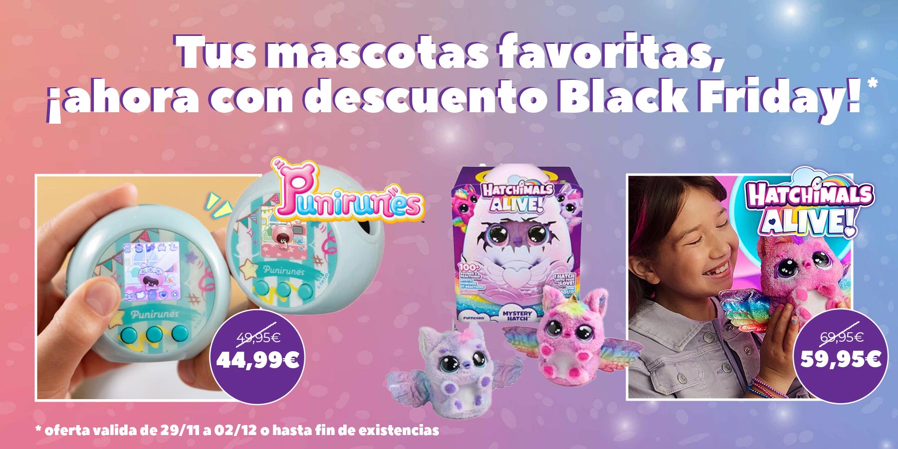 mascotas interativas con descuento