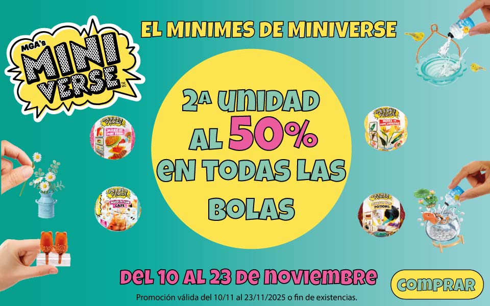 descuento juguetes Miniverse
