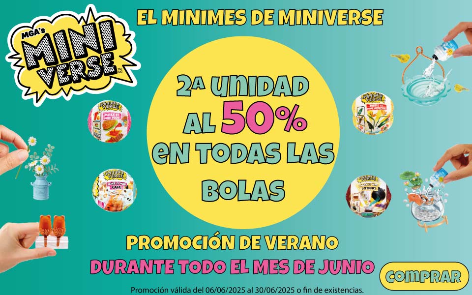 comprar juguetes miniverse en promoción
