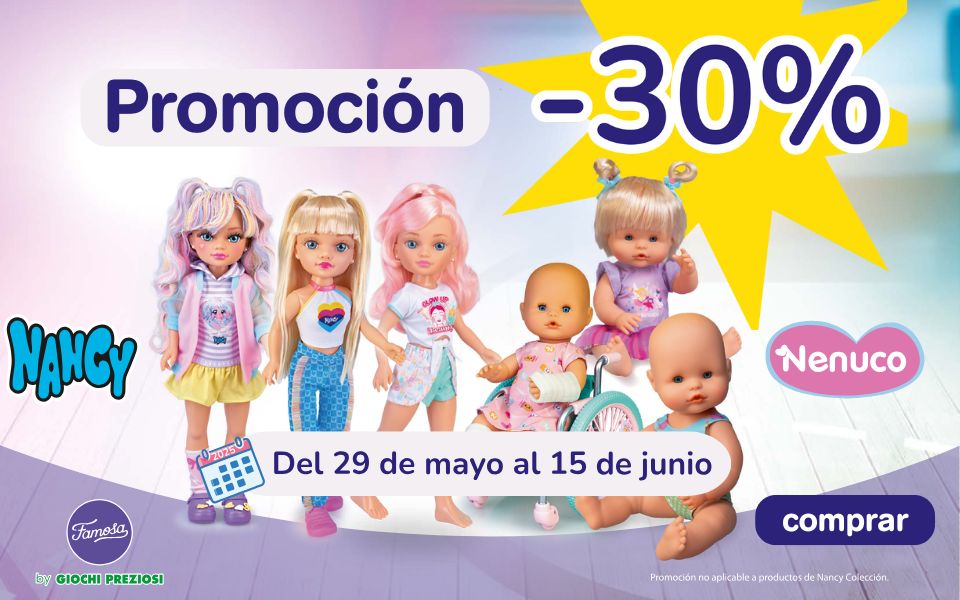 comprar juguetes famosa en promoción