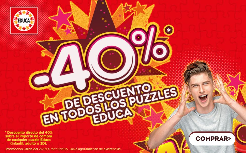 Descuento en puzzles Educa