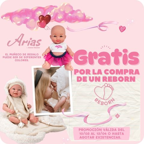 comprar Beb&eacute;s Reborn da Arias