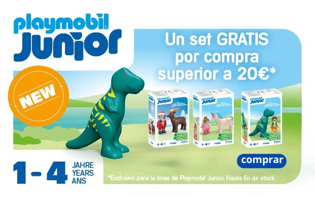 comprar juguetes en promoción Playmobil Junior