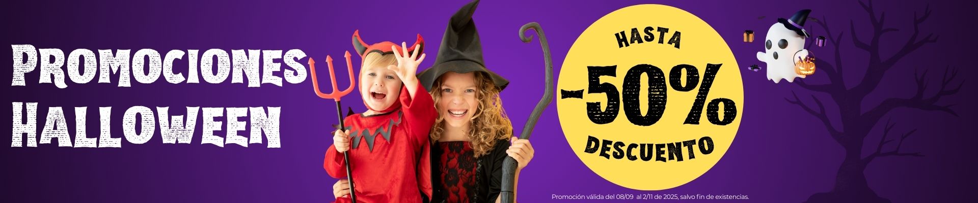 promociones disfraces halloween