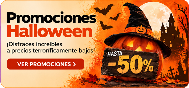 Compra Promociones de Halloween en tu tienda de disfraces Compra Promociones de Halloween en tu tienda de disfraces