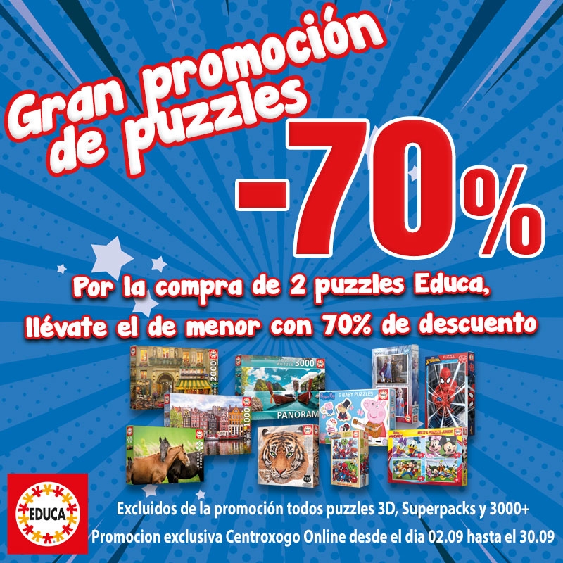 oferta puzzles educa