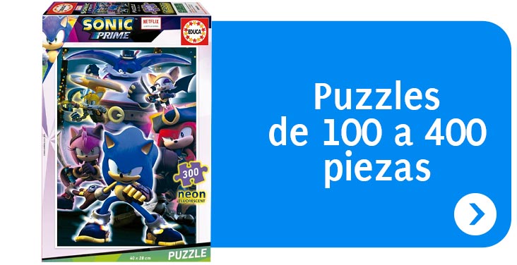 Puzzles de 100 a 400 piezas