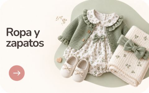 Ropa y zapatos para muñecas bebé