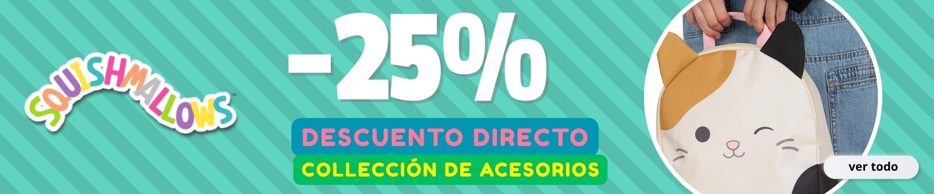 mochilas y estuches squishmallows