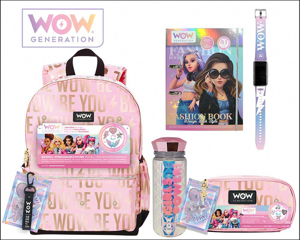 Mochilas, lancheiras e garrafas da Wow Generation